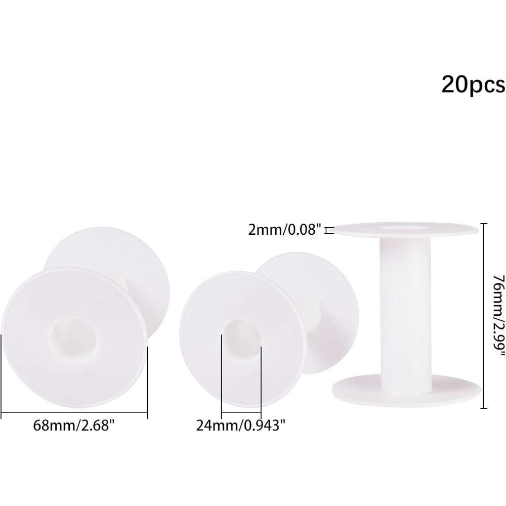 Plástico vazio fio carretéis,  - Thread Bobbins Empty avaliação e preço
