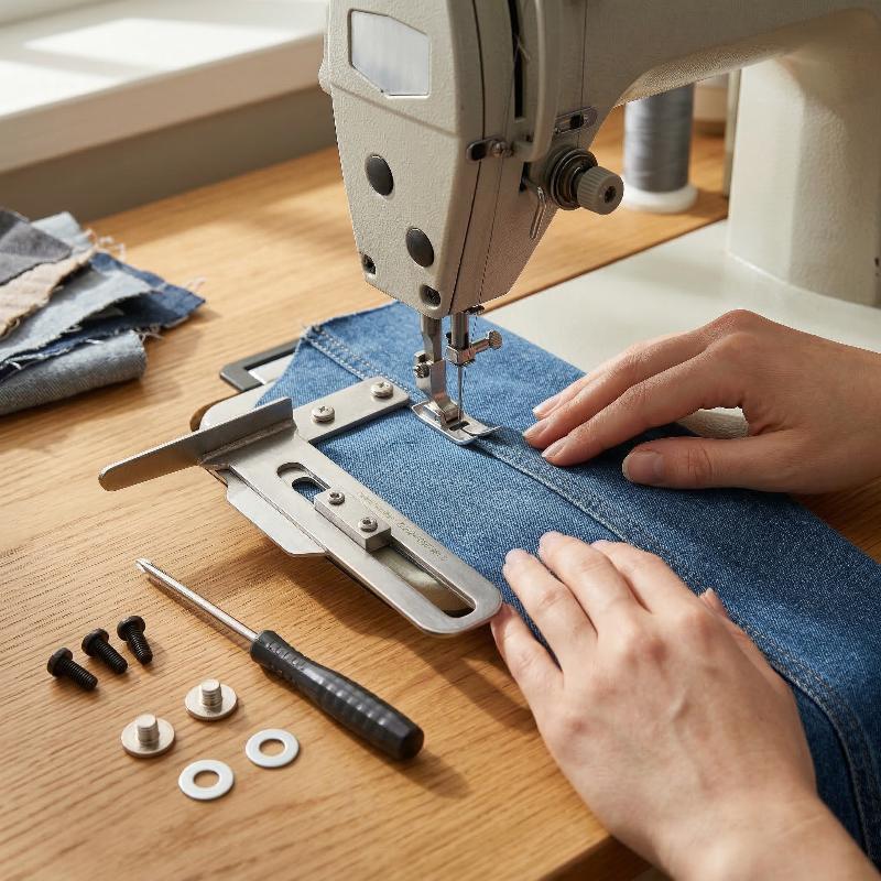 Conjunto de Calcador de Ponto  - Sewing Thread In Textile avaliação e preço