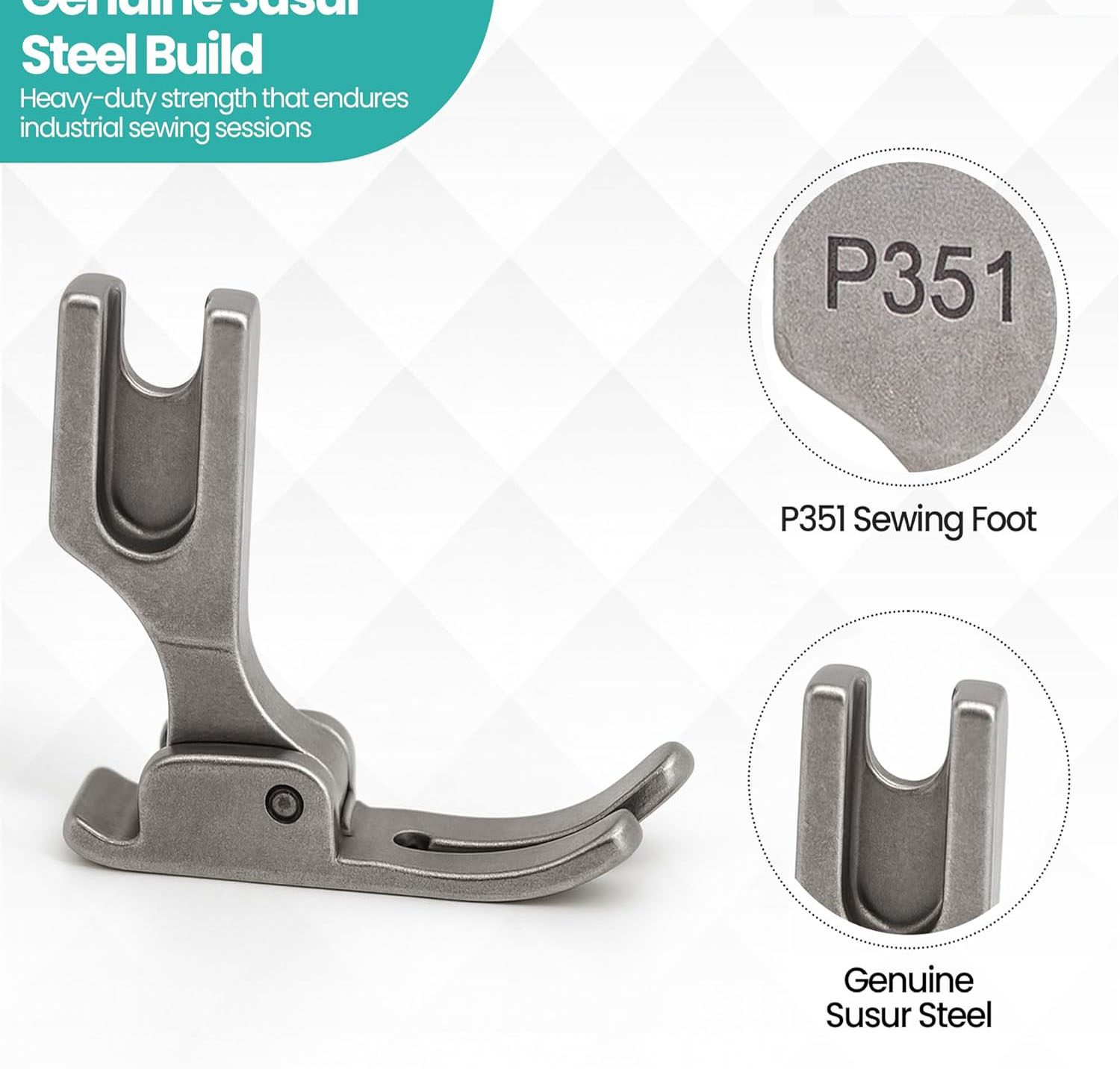 Pé Prensador P351 Padrão para  - Sewing Machine Fabric avaliação e preço